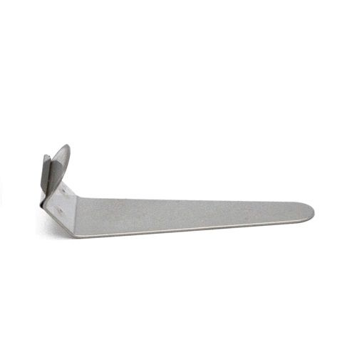 Klika - Porte-carte de prix métal acier inoxydable 75x27mm