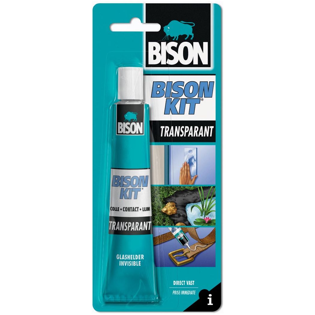 Bison - Kit de bison Contact Glue Transparent