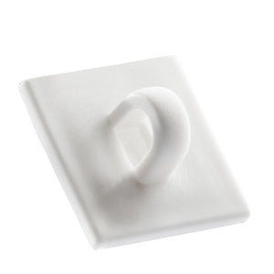 Klika - Oeil adhésif 19x19 mm blanc 100 pièces 11 pièces