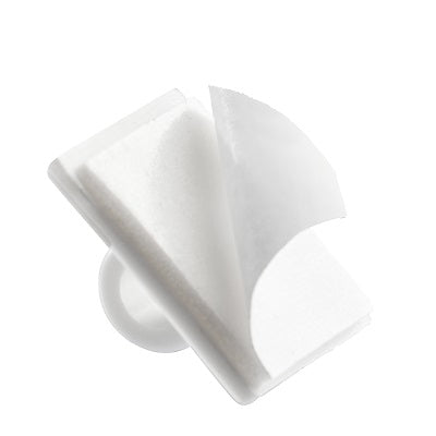 Klika -  Kleefoogje 19x19 mm wit 100 stuks