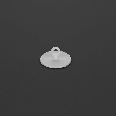 Klika -  Kleefoogje rond 36 mm wit 100 stuks