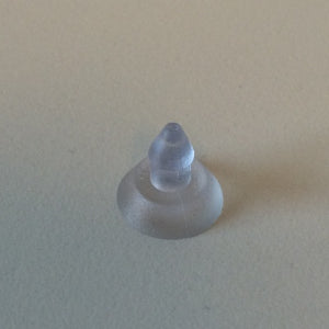 Klika -  Zuignap transp 14 mm punt pijl 100 stuks