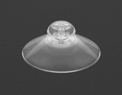 Klika -  Zuignap transp 40 mm zonder haak 100stuk