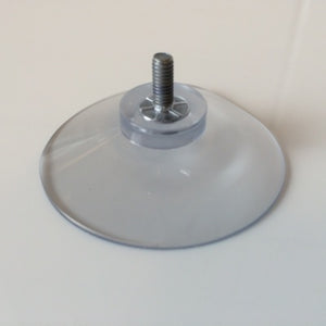 Klika - Saugnapf 50mm mit Gewinde M4 x 10mm Länge 2 Stück