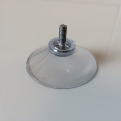 Klika - Ventouse 40mm avec filetage M4 x 10mm longueur 2 pièces