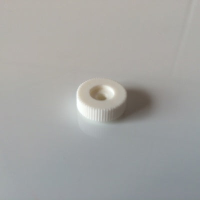 Klika -  Moer M4 wit voor zuignap met draadeind