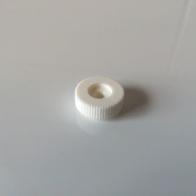 Klika - Ecrou M4 blanc pour ventouse avec embout fileté