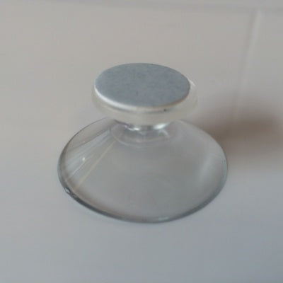 Klika - Ventouse 40mm transp avec couche adhésive 100