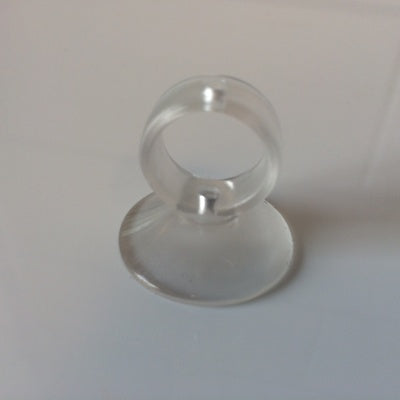 Klika - Ventouse 30mm avec support tube 17mm 100 pcs 6 pièces