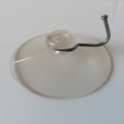 Klika - Ventouse transp 60 mm avec crochet 100 pcs