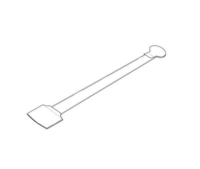 Klika - Wobbler transparent 20cm 100 pièces