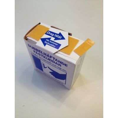Klika -  Stick foam pads 25x12 mm dik 1.0mm 100st
