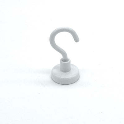 Klika - Aimant de plafond avec crochet blanc 16mm 1,5 kg 90 pièces