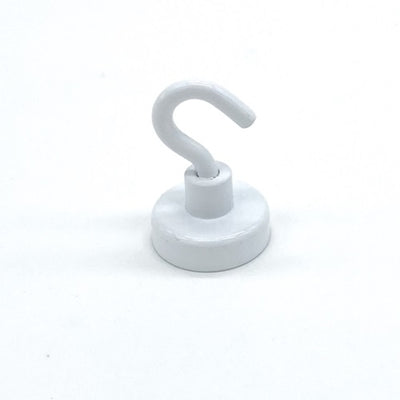 Klika - Aimant de plafond avec crochet blanc 20 mm 2 kg 80 pièces