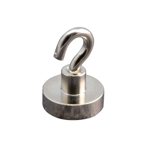 Klika - Deckenmagnet mit Haken Silber 20 mm 13 kg