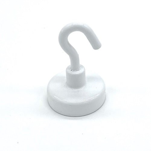 Klika - Aimant de plafond avec crochet blanc 25 mm 4 kg 80 pièces