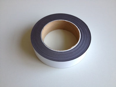 Klika -  Magneetband wit rol 10 meter breed 10mm
