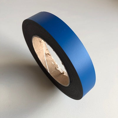 Klika -  Magneetband blauw rol 10 m breed 20mm