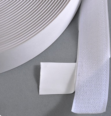 Klika - Adhésif Velcro 38mm crochet blanc 25 mètres