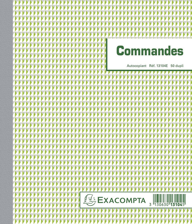 Exacompta - commandes, pi 21 x 18 cm, duplicata, français