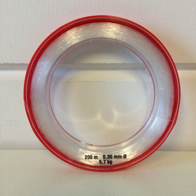 Klika -  Nylondraad 0,35mm x 200 meter <5,7 kg