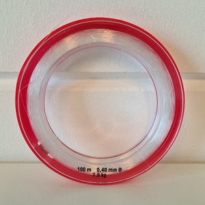 Klika - Nylondraht 0,40 x 100 Meter 7,5 kg 40 Stück