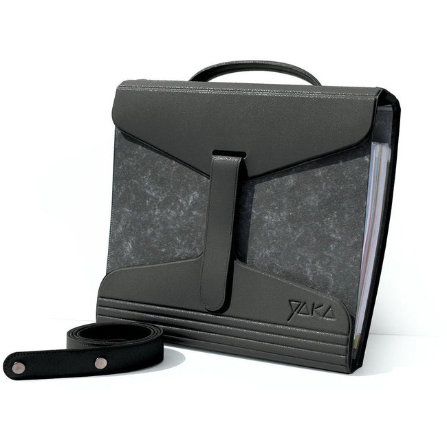YAKA - porte-documents, noir