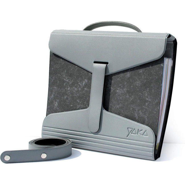 YAKA - porte-documents, gris