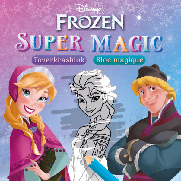 Deltas - Magic Scratch Block Deltas Super Magic Disney Frozen | 1 pièce