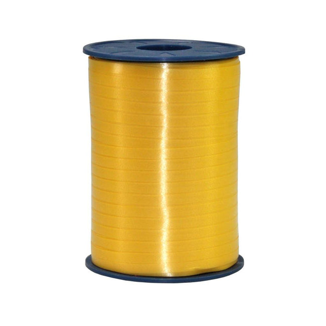 Klika - Kräuselband 5 mm/500 Meter hartgelb