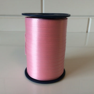 Klika - Curly Ribbon 5 mm/500 Meter rosa - 60 Stück