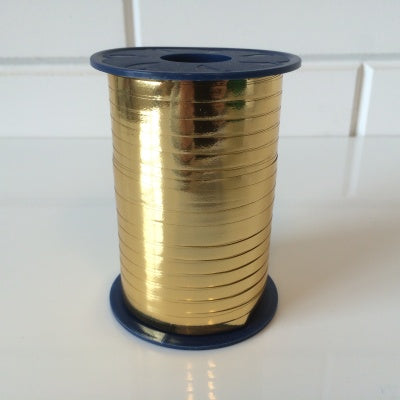 Klika - Curly Ribbon 5 mm/400 Meter Gold Gloss