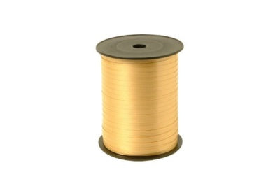 Klika - Curly Ribbon 10 mm/250 Meter Matt Gold