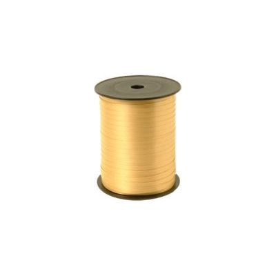 Klika - ruban bouclé 10 mm / 250 mètres Matt Gold