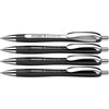 Schneider -  balpen Slider Rave, extra breed, blauwe inkt, zwart, doos van 3 + 1 gratis