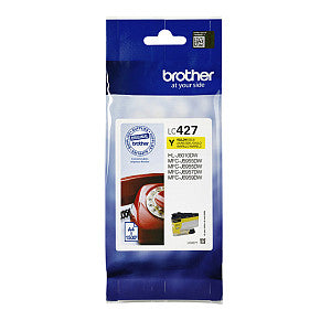 Bruder - Inkcartridge, 1.500 Seiten, OEM LC -427y, Geel