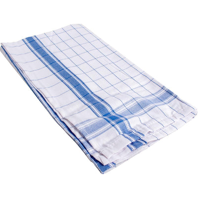 Klika - Handtuch Adalynne, ft 50 x 70 cm, kariert, blau, 3er Pack