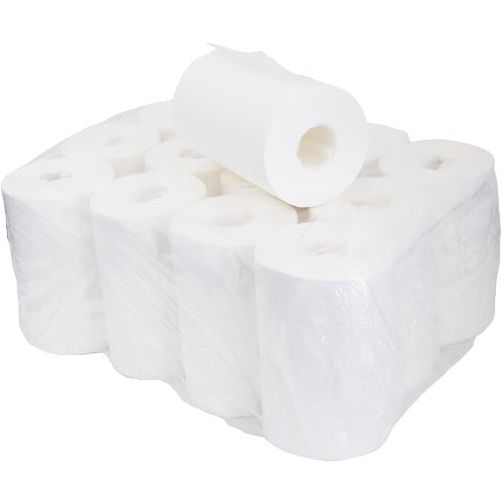 Sans marque - Nettoyage de papier mini, 2 couches, 70 m, pack de 12 rouleaux