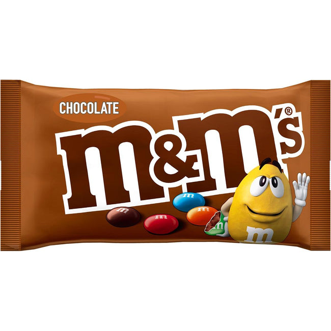 M&M - M M'S Schoko, Beutel à 45 g, Packung à 24 Stück