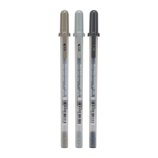 Sakura - Gel Writer Gelly Roll Moonlight 06 urbanes Set mit 3 Farben