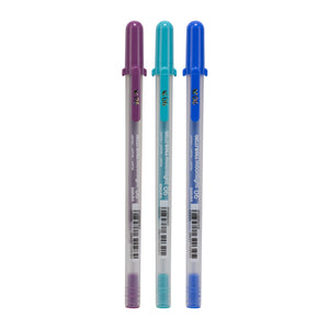 Sakura - Gel Writer Gelly Roll Moonlight 06 galaxie lot de 3 couleurs