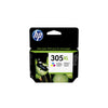 HP - cartouche d'encre 305XL, 200 pages, OEM 3YM63AE, 3 couleurs
