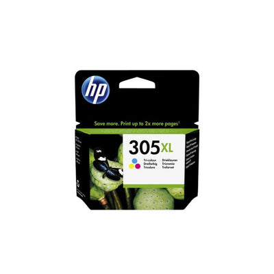 HP -  305XL originele high-capacity drie-kleuren inktcartridge