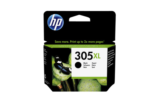 HP - Cartouche d'encre 3ym62ae 305xl noire