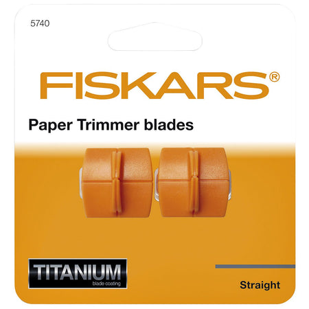 Fiskars - Tragbare Rotationsschneidemaschine mit Ersatzklinge A4