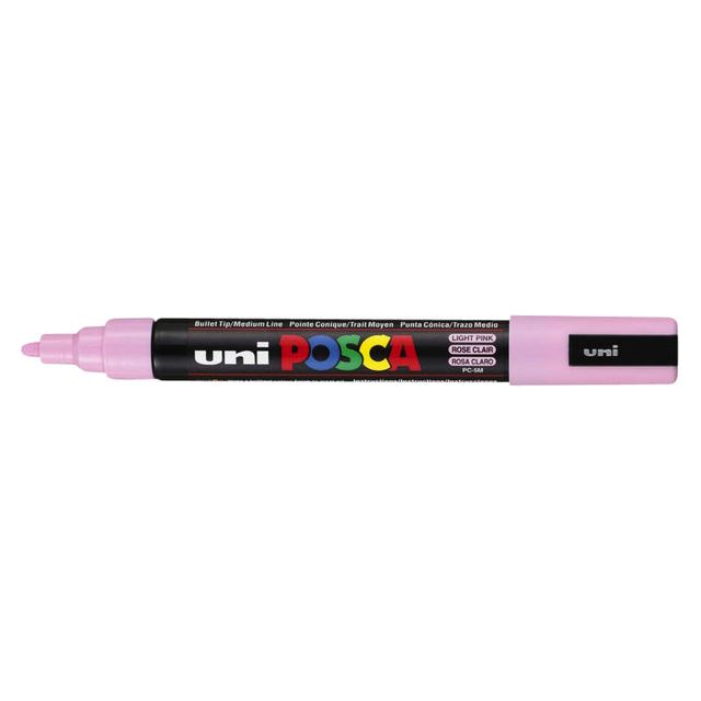 POSCA -Lackmarker auf Wasser -Basis -PC -5m hellrosa