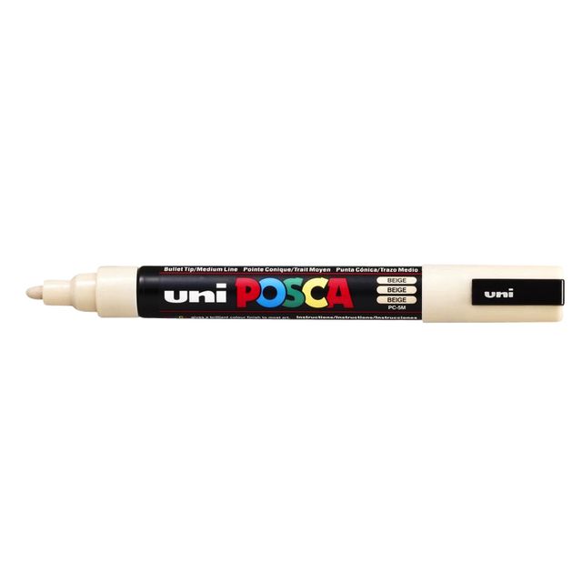 Posca - Marqueur Uni PC5M beige moyen | 6 pièces