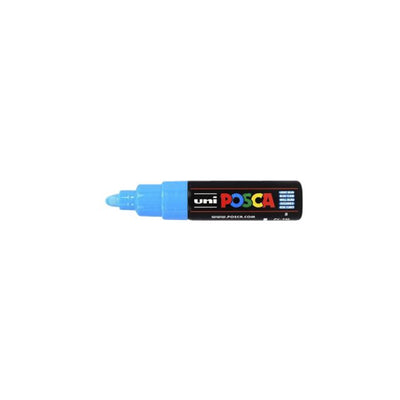 Posca - Marqueur Uni PC7M large bleu clair | 6 pièces