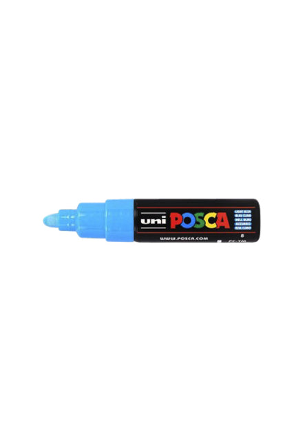 Posca - Verfstift posca pc7m b lichtblauw | 6 stuks