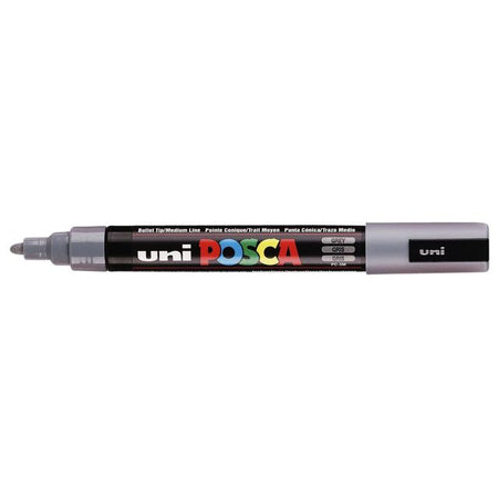 Posca -  Paintmarker uni  pc5m m grijs | 6 stuks